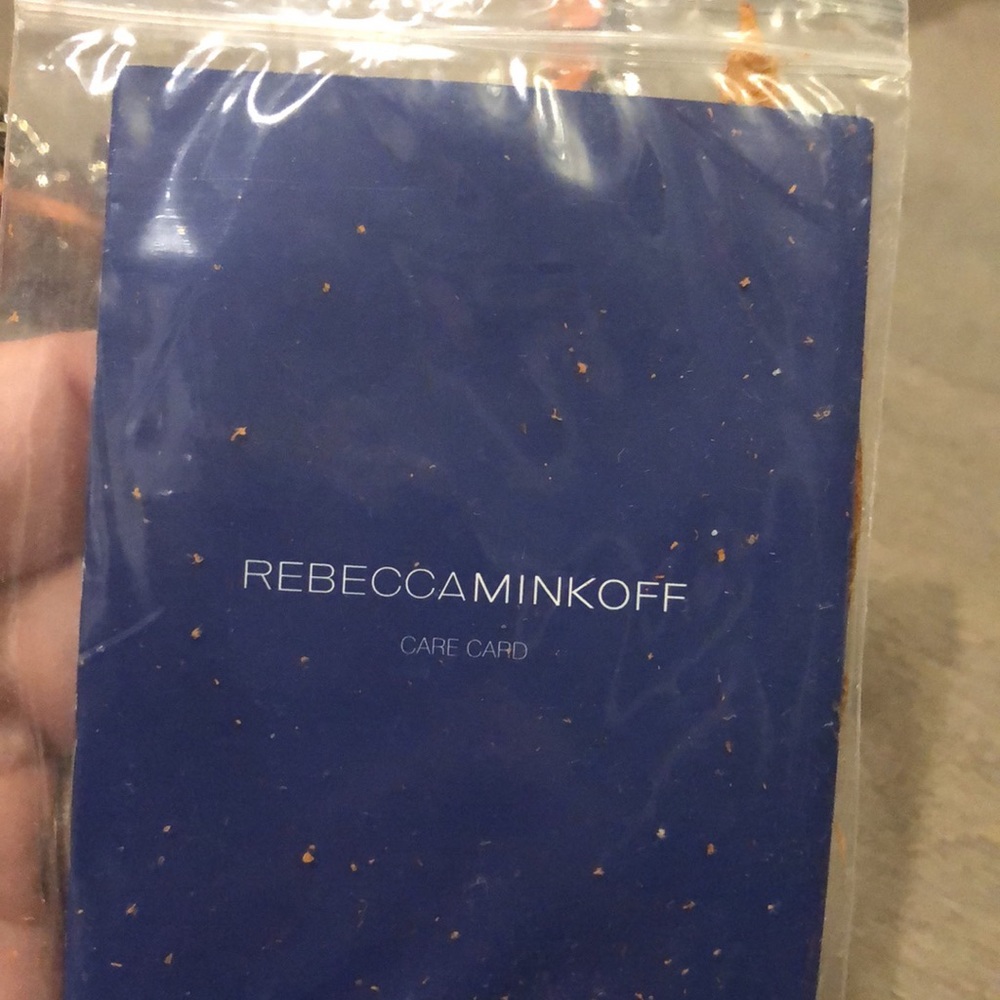 Rebecca Minkoff NWOT Leather Orange Crossbody bag - Picture 11 of 12